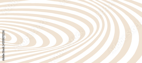 Beige and white spiral swirl abstract background