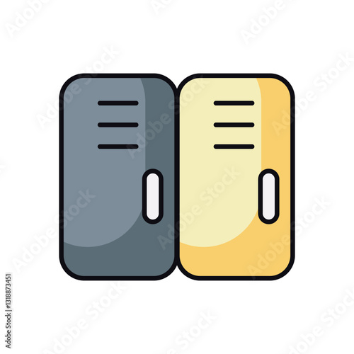 Locker Room stock illustration