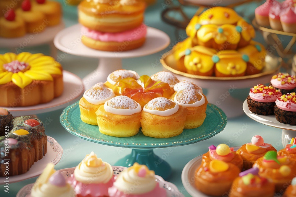 Spring Festival Dutch Pastries Display Spring Festival Dutch Pastries Display