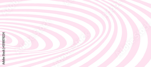 Pink and white spiral swirl abstract background