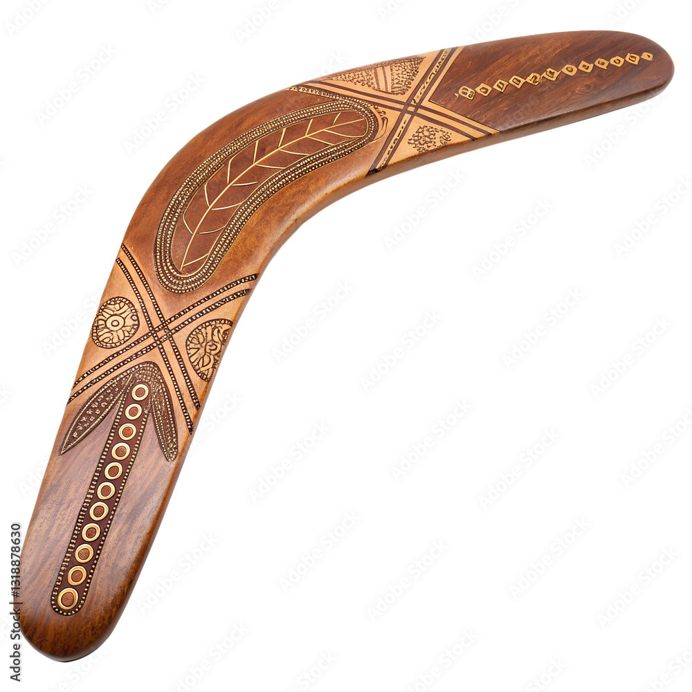 Authentic Australian Aboriginal Boomerang. Authentic Australian Aboriginal Boomerang.
