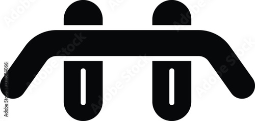 Pull-up Bar stock illustration