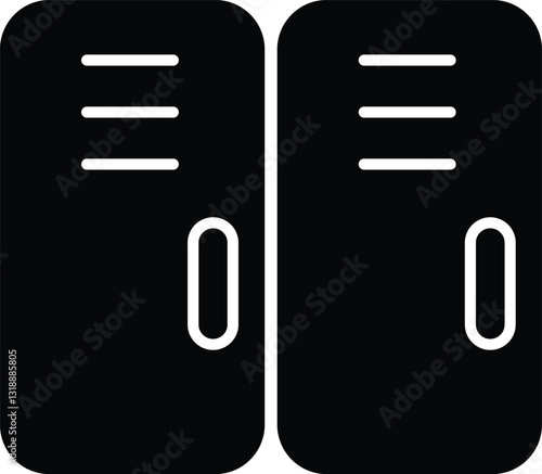 Locker Room stock illustration