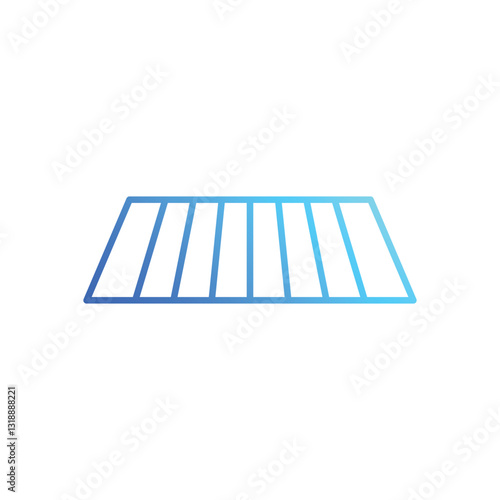 Yoga Mat stock illustration