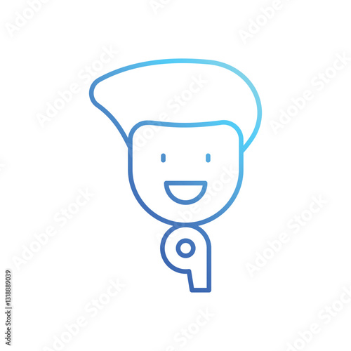 Personal Trainer stock illustration