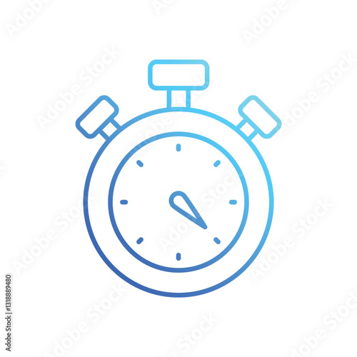 Stopwatch stock illustration
