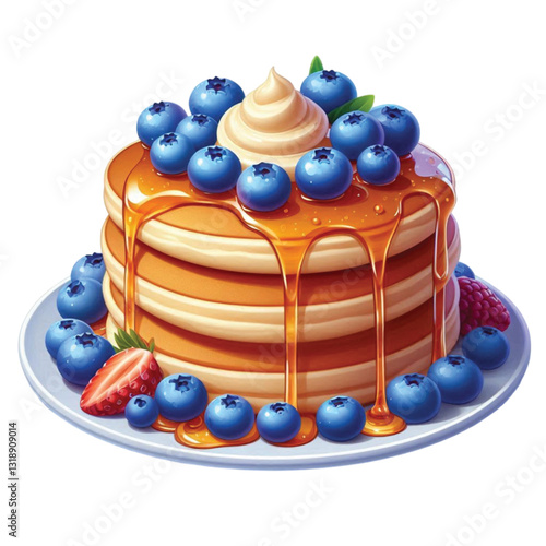 pancake vector