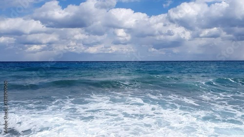 waves on the sea