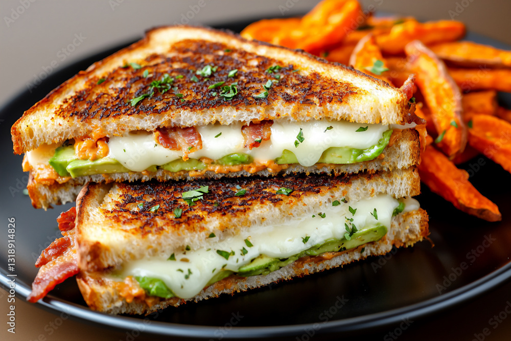 bacon avocado grilled cheese sandwich bacon avocado grilled cheese sandwich