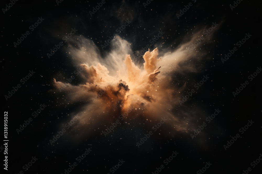 Obraz premium Celestial Cloud Formation