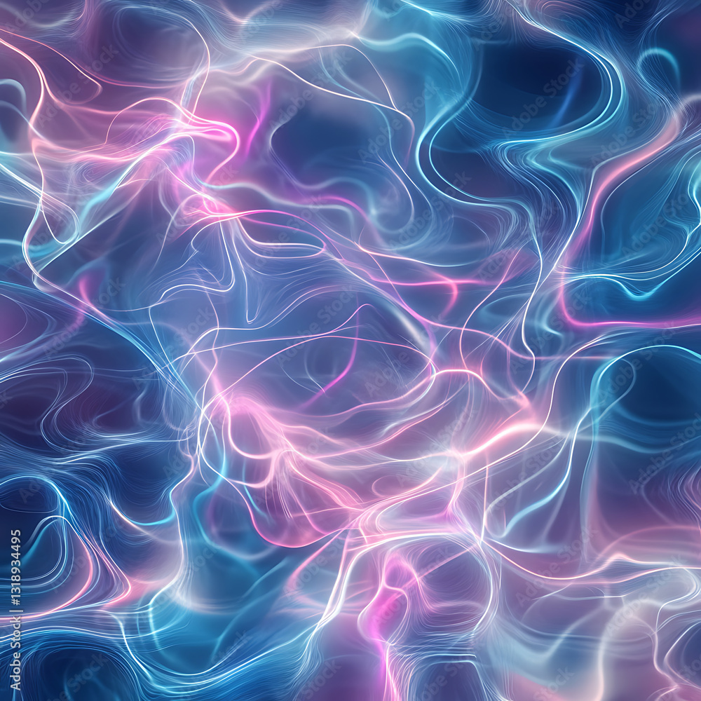 Fototapeta premium Dynamic abstract light patterns digital artwork vivid colors modern design stunning visuals