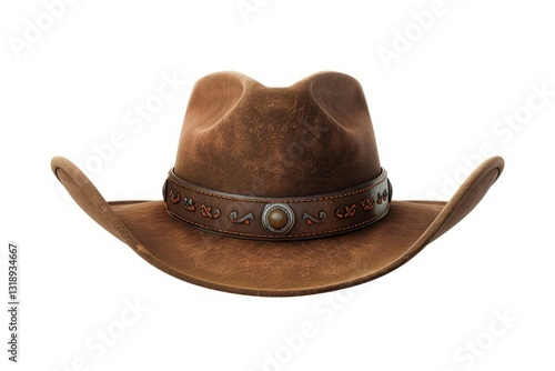 High Definition View of Stetson Hat Clipart Isolated on White Background