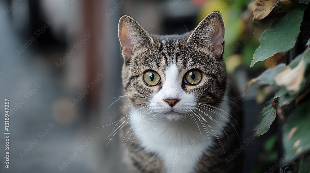 Fototapeta premium portrait of a cat