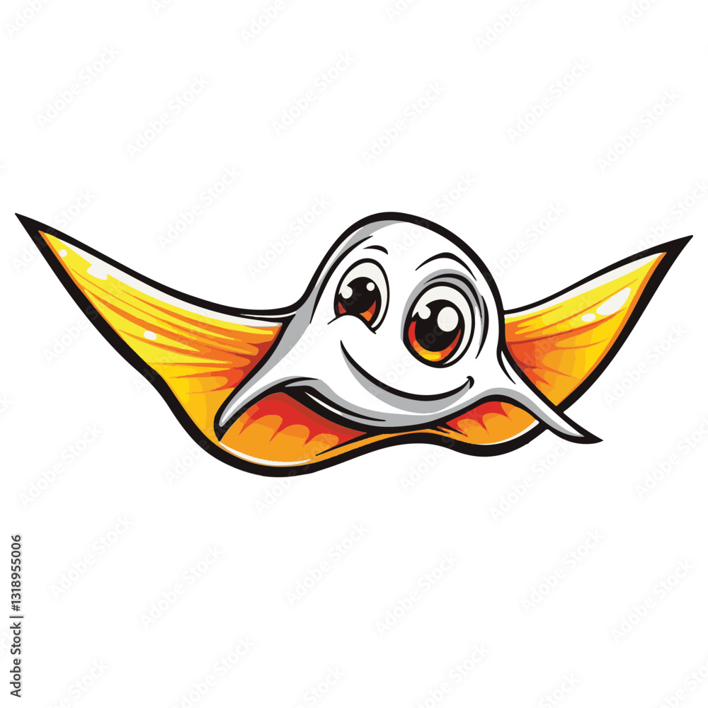 Fototapeta premium vector illustration of a fish