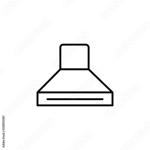 Kitchen Hood line icon