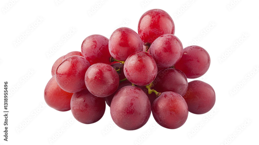 A bunch of red grapes A bunch of red grapes