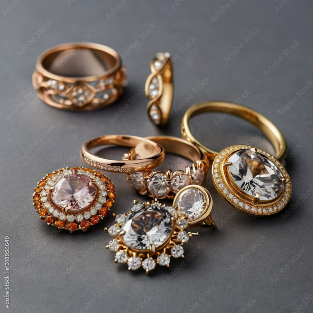 golden ring with diamonds golden ring with diamonds