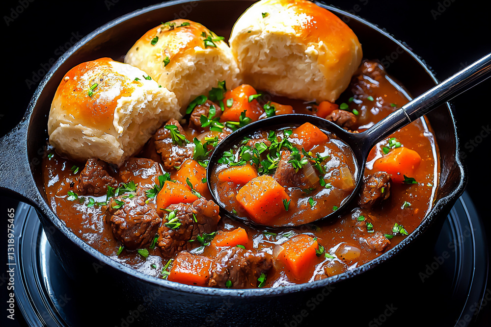  cast iron beef stew