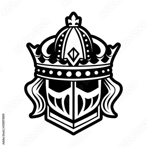 Collection of Templar Knight Symbols Glyph Icons  

