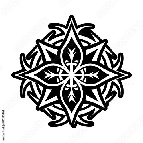 Collection of Templar Knight Symbols Glyph Icons  

