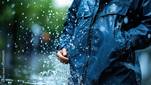 Rainy day waterproof jacket