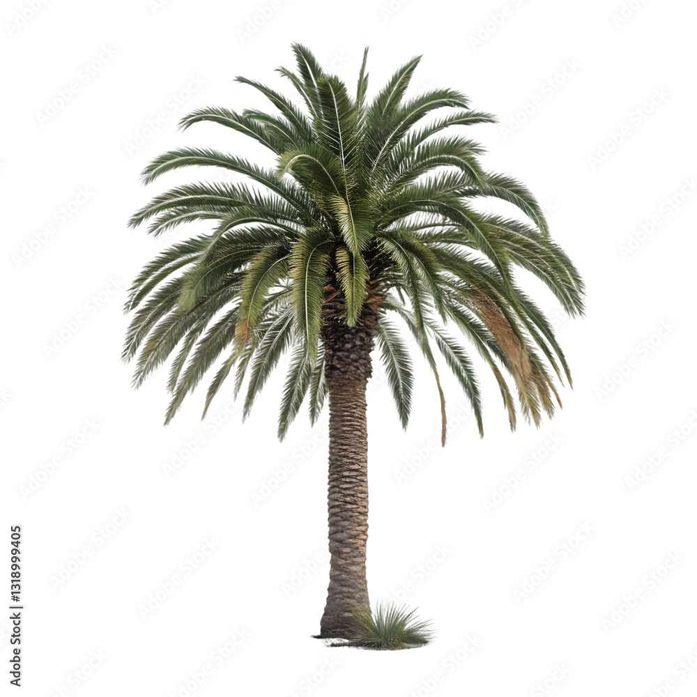 Obraz premium palm tree isolated on white