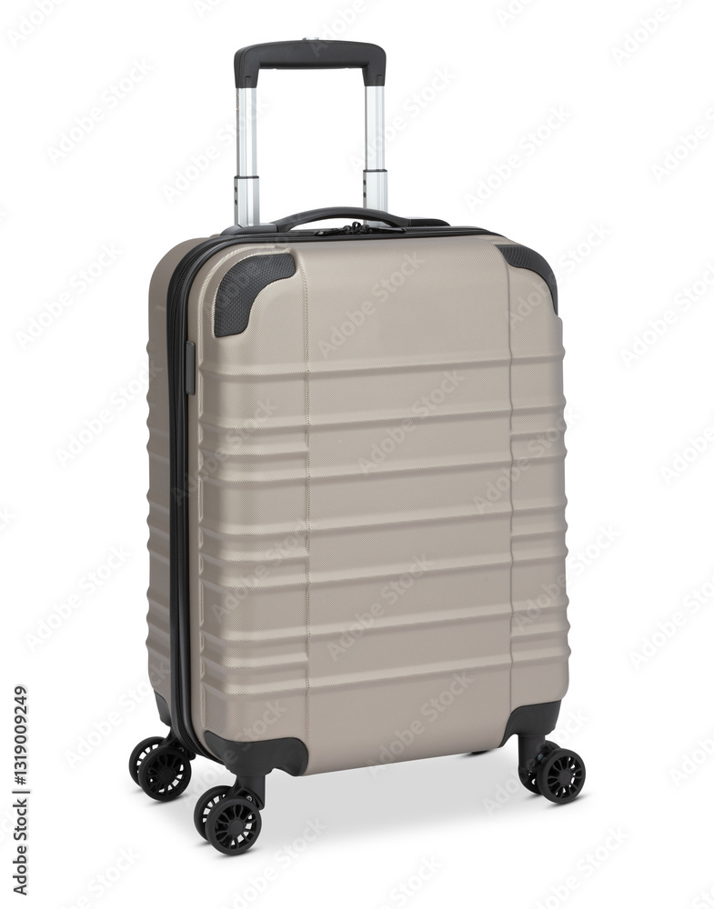 Fototapeta premium suitcases isolated on transparent background 