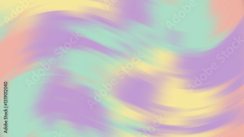 Easter Background with Pastel Colors A soft, abstract background featuring pastel colors that blend seamlessly, creating a calming and artistic effect suitable for various design purposes.