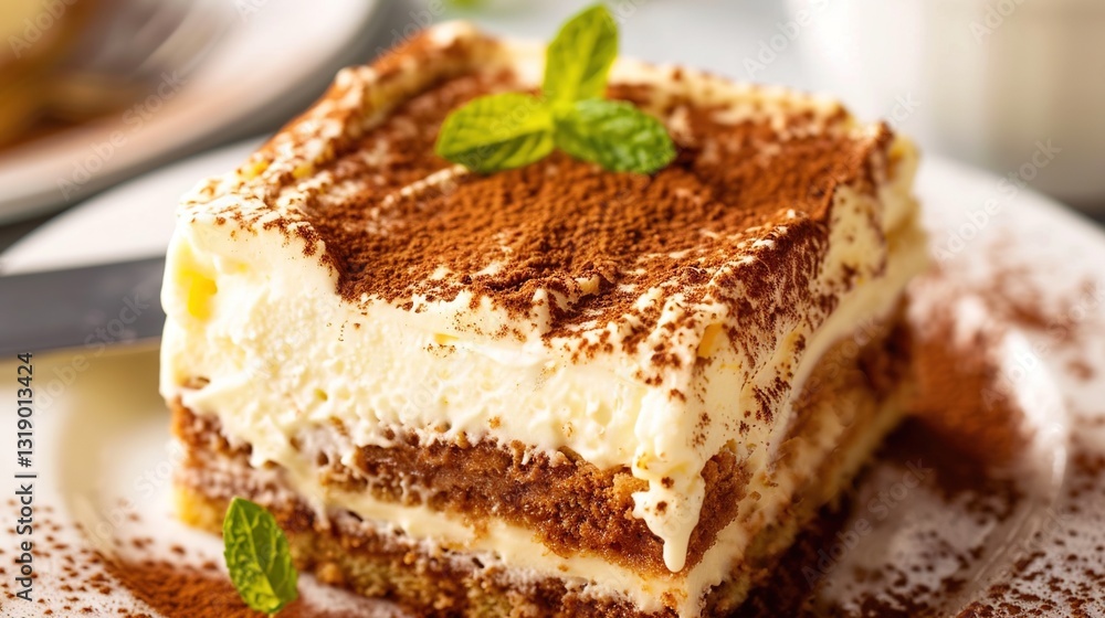 Tiramisu: The Irresistible Italian Delight. Explore its creamy texture, layers of coffee - soaked ladyfingers, rich mascarpone cheese, dusted cocoa charm. Unravel the secrets behind this classic desse Tiramisu: The Irresistible Italian Delight. Explore its creamy texture, layers of coffee - soaked ladyfingers, rich mascarpone cheese, dusted cocoa charm. Unravel the secrets behind this classic desse