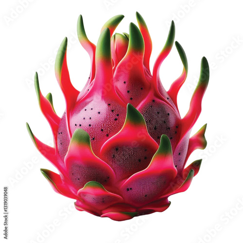 dragon fruit isolated