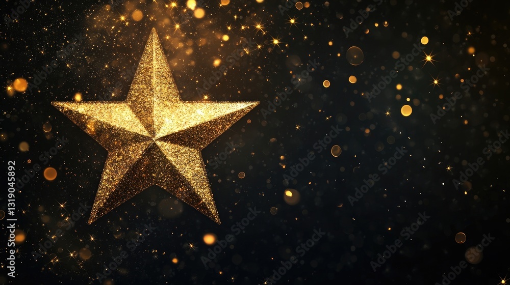 Gold star isolated on transparent background Gold star isolated on transparent background