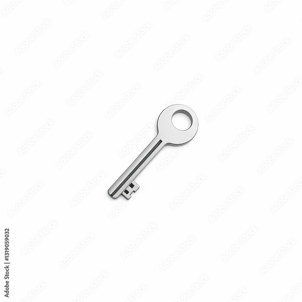 Unlock the Possibilities: A single, metallic key lies in a moment of solitude Unlock the Possibilities: A single, metallic key lies in a moment of solitude