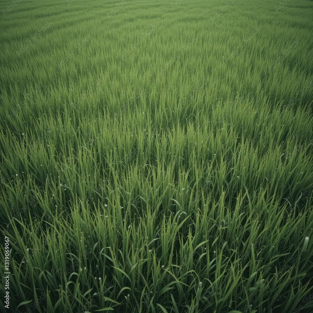 green wheat field green wheat field