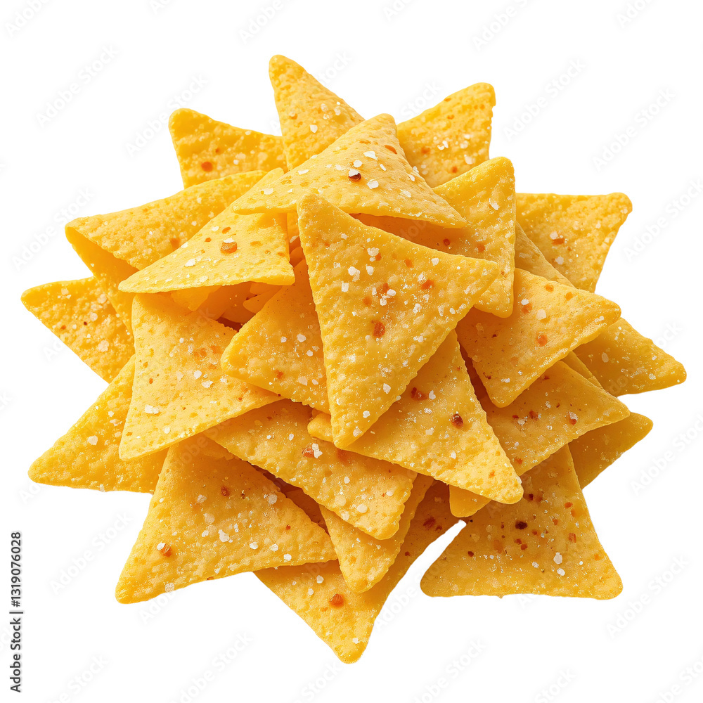 Crunchy Nacho Chips with Salt & Spices – Tasty Mexican Snack Crunchy Nacho Chips with Salt & Spices – Tasty Mexican Snack