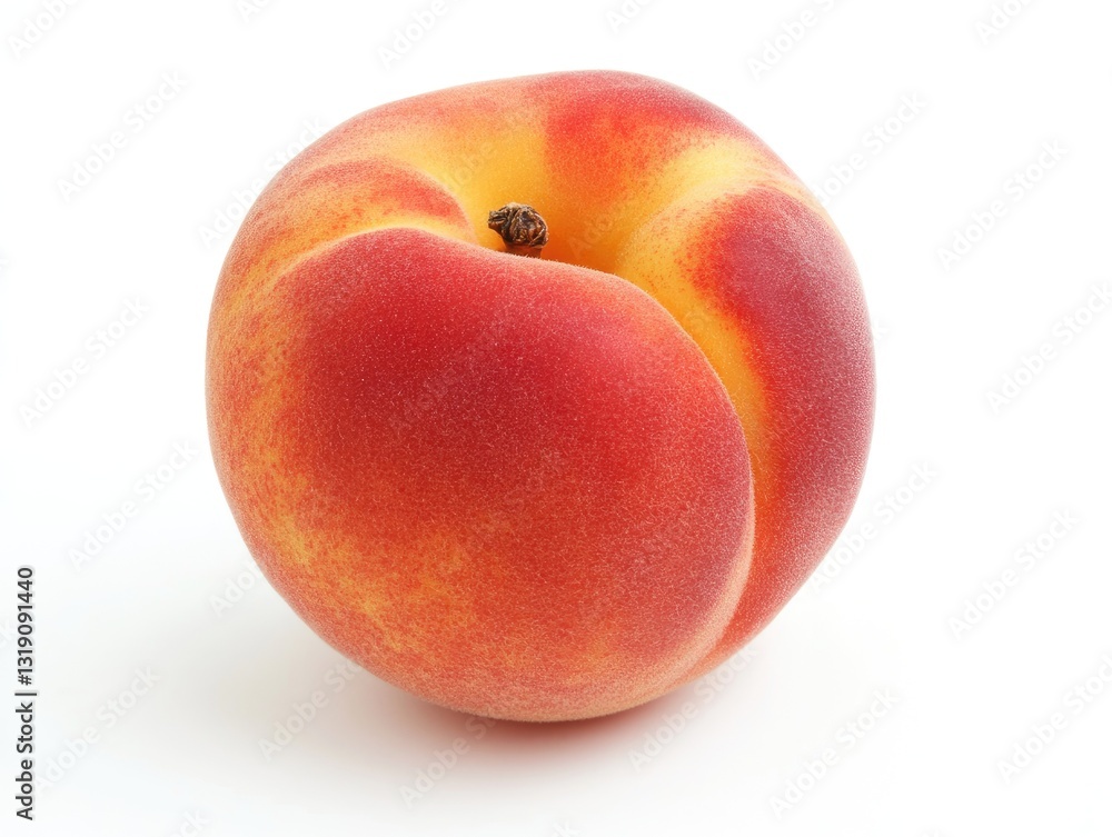 Velvety perfection, A close-up showcasing the alluring texture of a fresh peach Velvety perfection, A close-up showcasing the alluring texture of a fresh peach