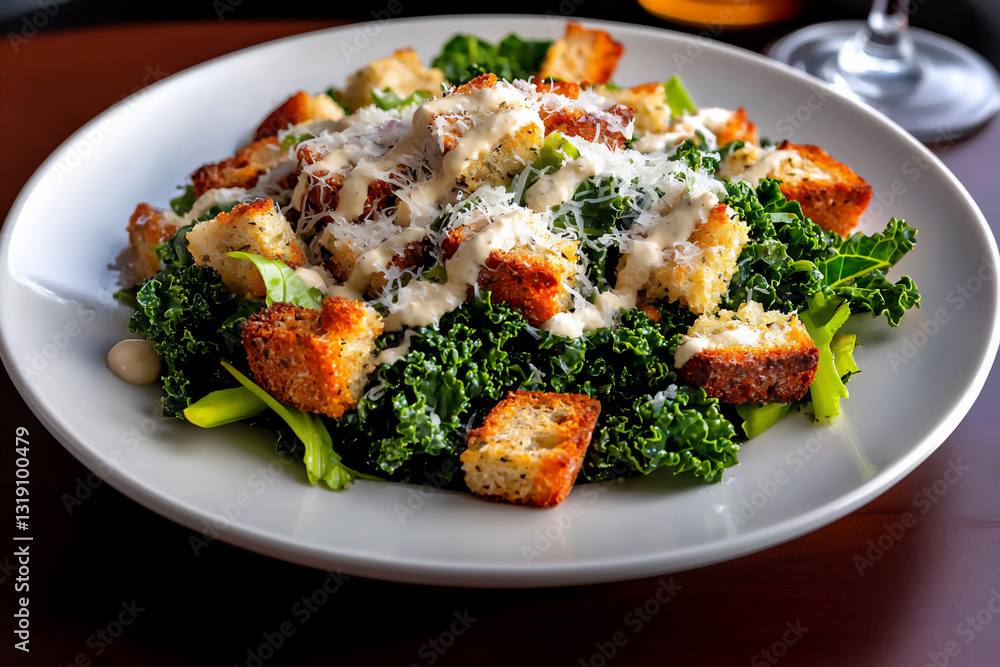 kale caesar salad kale caesar salad