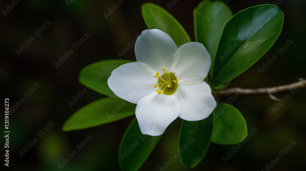 Obraz premium White Flower Study