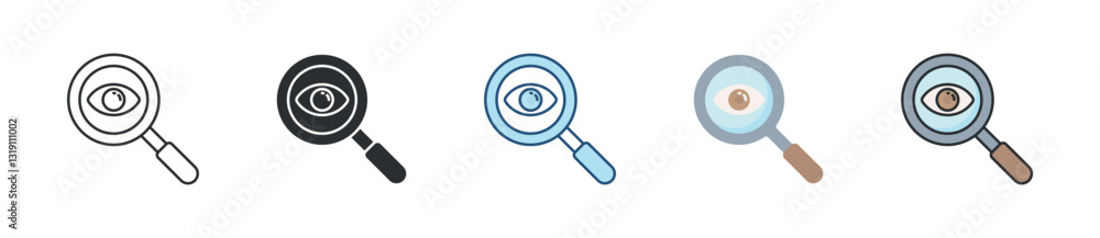 Insight Icon Set Multiple Style Collection Insight Icon Set Multiple Style Collection