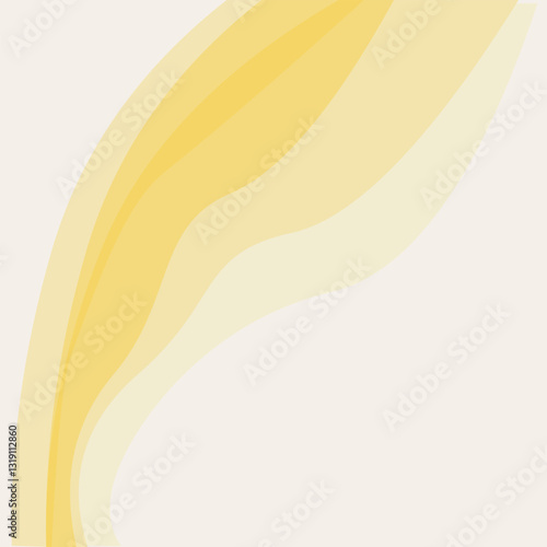 Pastel delicate curved geometric wavy background [vector]