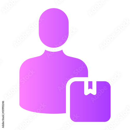 volunteer gradient icon