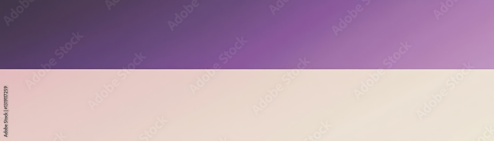 Fototapeta premium A soft gradient background with purple and cream tones, perfect for creating a minimalist yet elegant design, modern design for a banner, poster, or presentation