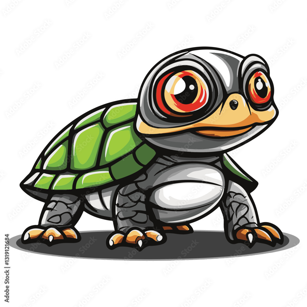 Turtle cartoon vector illustration
Turtle cartoon vector illustration