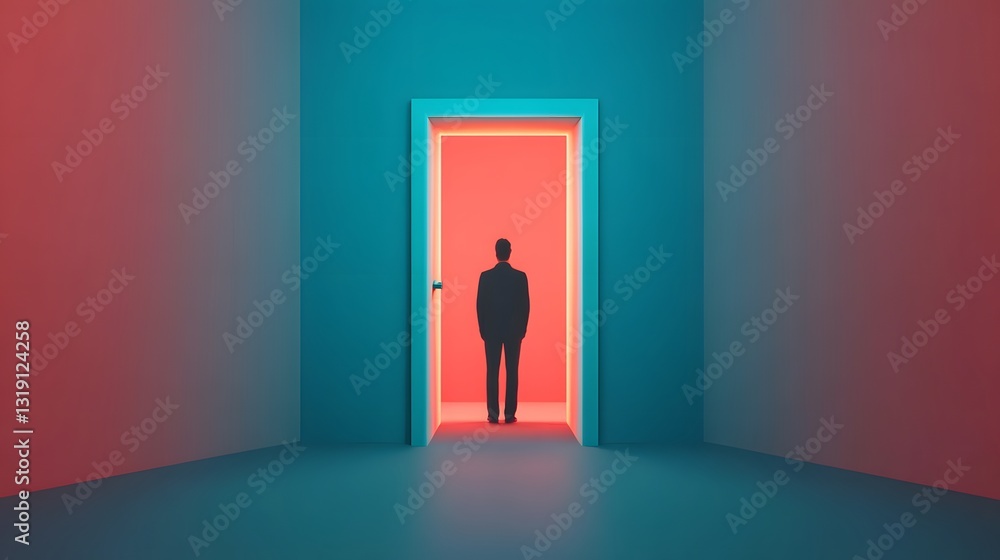 Kaleidoscopic Door Opening to a World of Shifting Patterns and Colors Kaleidoscopic Door Opening to a World of Shifting Patterns and Colors