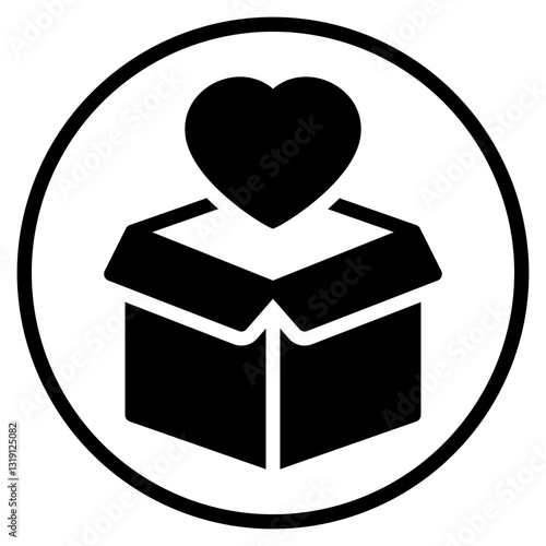 packaging glyph icon