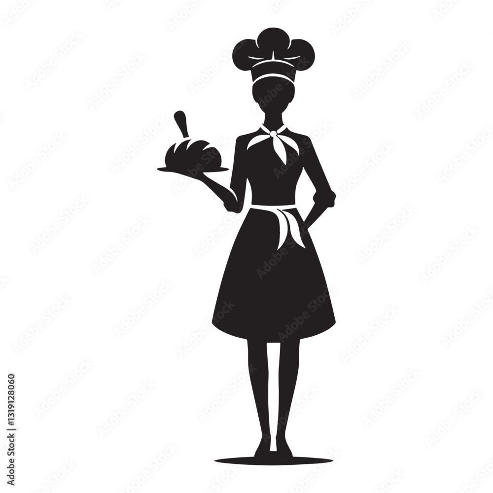Handcrafted Baker silhouette, shaping each loaf with care - Baker illustration - Minimalist Baker vector - Profession silhouette
Handcrafted Baker silhouette, shaping each loaf with care - Baker illustration - Minimalist Baker vector - Profession silhouette