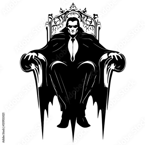 Exploring the Dark Elegance: Dracula’s Regal Silhouette and Mysteries