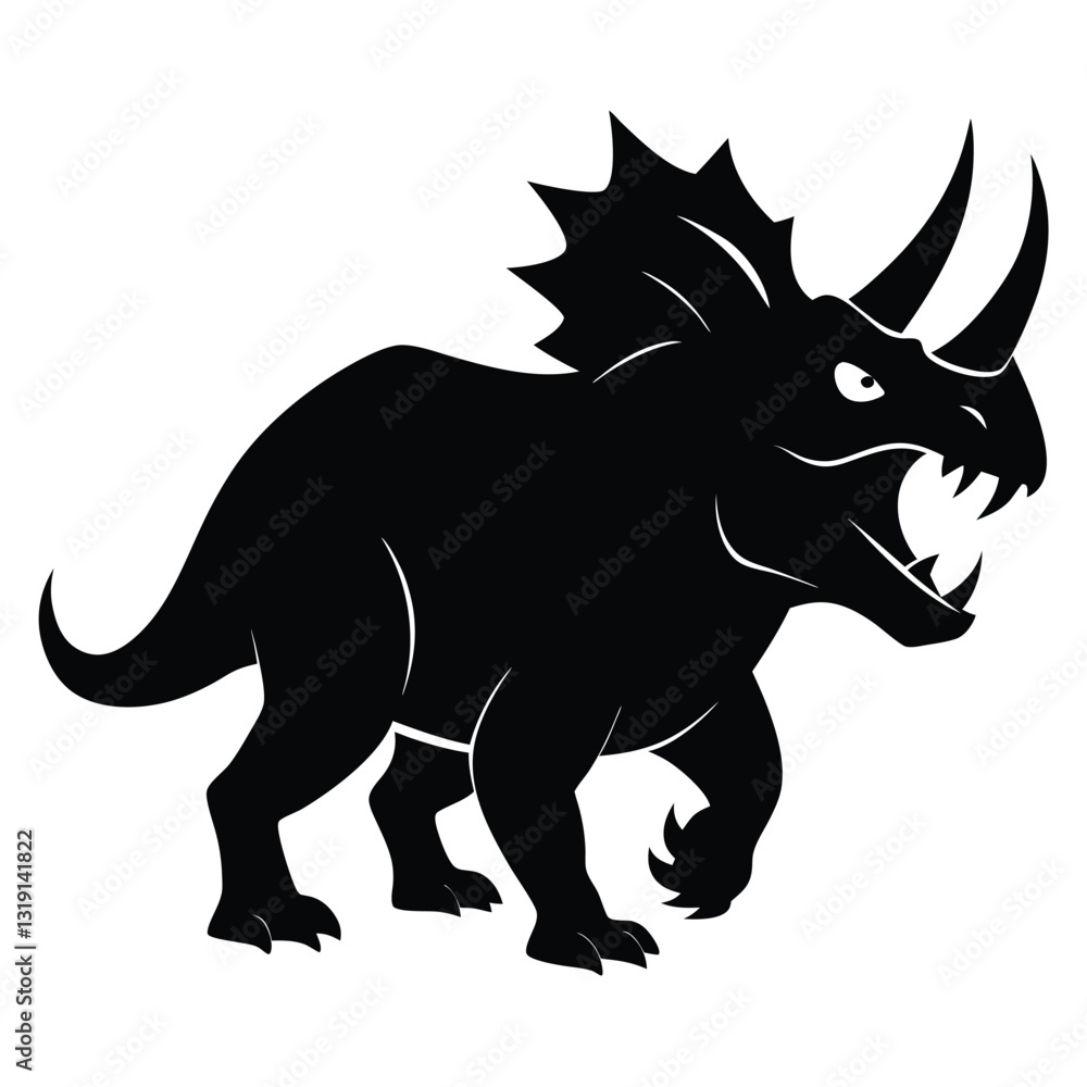 Fototapeta premium rhino vector illustration