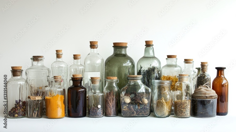 Upcycled Glass Containers for Household Storage Upcycled Glass Containers for Household Storage