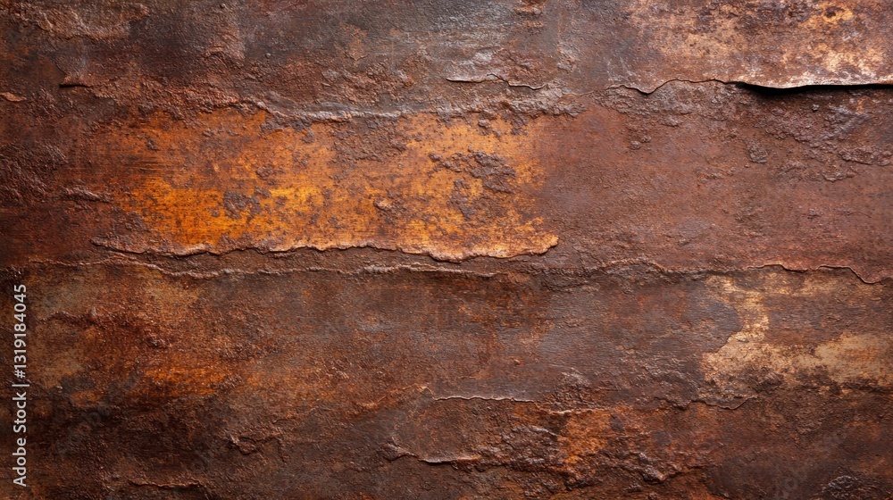 A stunning view of a weathered, textured rust surface revealing unique patterns and hues that create a visual narrative of decay and vintage aesthetics within an industrial context. A stunning view of a weathered, textured rust surface revealing unique patterns and hues that create a visual narrative of decay and vintage aesthetics within an industrial context.