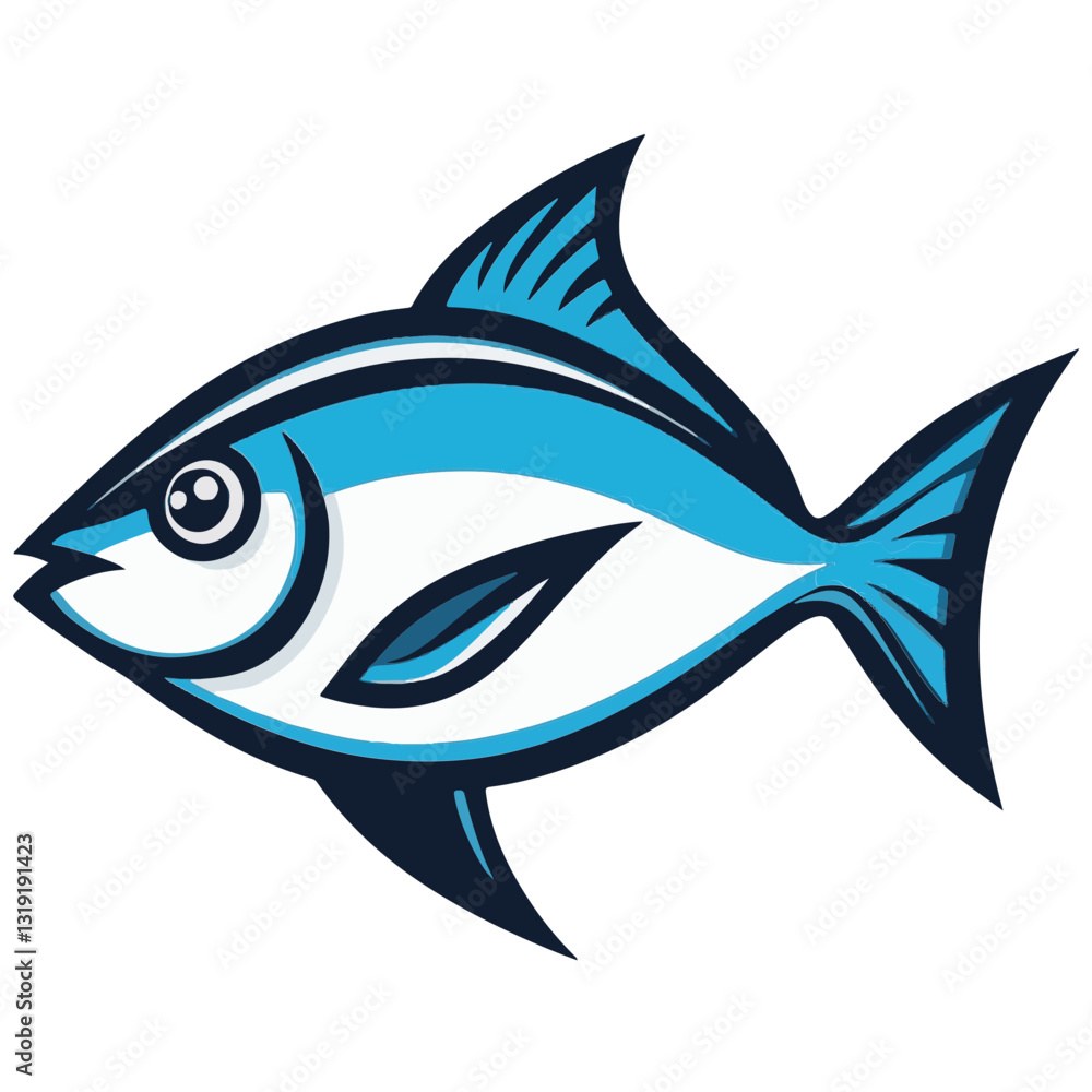 vector illustration of a fish vector illustration of a fish